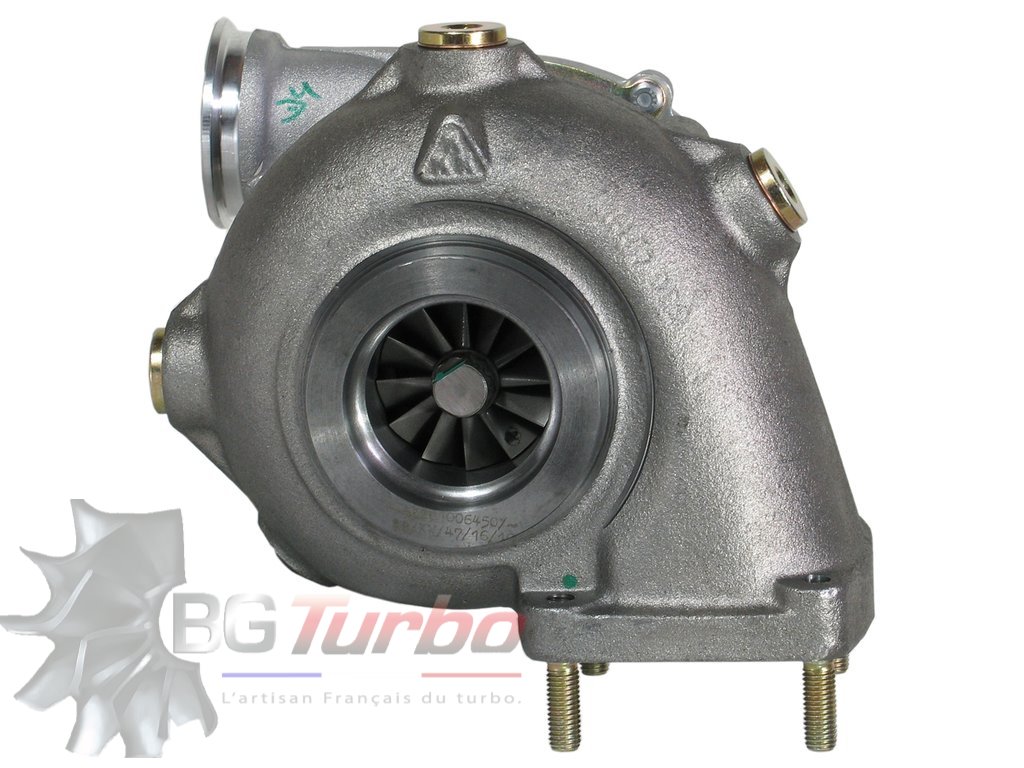 TURBO - HYBRIDE -  E/S PRÉPARÉ EN FRANCE  - STAGE1 - K26 - 7+7 pales - MFS PERFORMANCE 2706Diamètre admission - Ind : 51,73 mm / Exd : 80,81 mm / Angle : 30°
